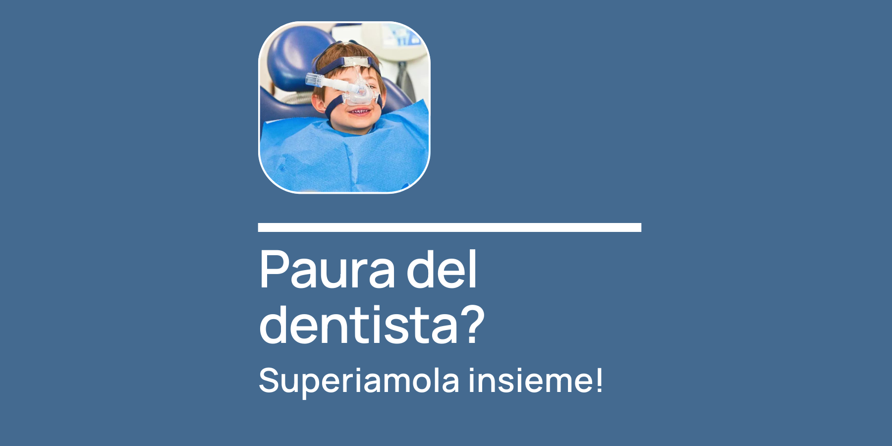 paura del dentista